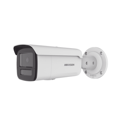 [Dual Light + 2 Micrófonos Integrados] Bala IP 4 Megapixel / Lente 2.8 mm / 80 mts IR + 80 mts Luz Blanca / ACUSENSE / Exterior IP67 / IK10 / WDR 120 dB / PoE / Micro SD / ACUSEEK
