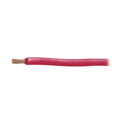 Cable 8 awg color rojo,Conductor de cobre suave cableado. Aislamiento de PVC, auto extinguible. ((Venta por Metro)