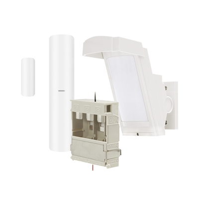 Detector de Movimiento PIR Antimascara / 100% Exterior / Inalámbrico / Hasta 12 metros a 85°; de cobertura/ Instalación a 3 metros / Incluye transmisor DS-PDMC-EG2-WB(B) para paneles AXPRO