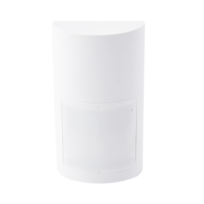 Detector de Movimiento Pasivo / Doble tecnologia (Microondas y PIR) / Altura de montaje 0.8m a 2.7 m ajustable / Estándar Cableado / 100% Exterior / Compatible con cualquier panel de alarma