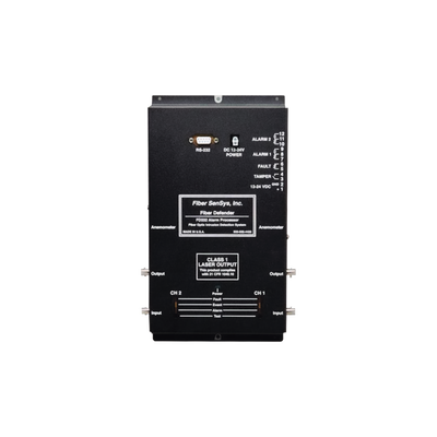 Sensor de Seguridad Perimetral de 2 Zonas / Detección por Fibra Óptica Sensitiva/ 500 Metros de protección por zona