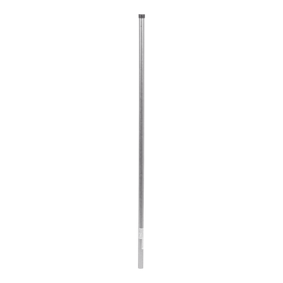 Poste de Esquina de 1.2m para Cerca Electrificada de Tubo Galvanizado cal. 18 de 1Diam. Ideal para 5 Aisladores (No incluidos).