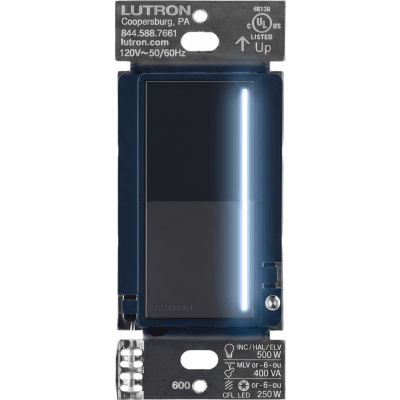 (RadioRa3) Atenuador táctil Sunnata Dimmer PRO color deep sea, requiere cable neutro / soporta 250W LED