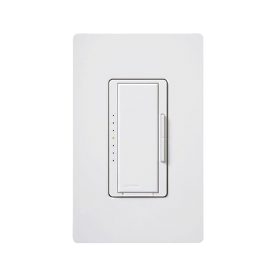 Maestro Dimmer 120V Fluor, color blanco.