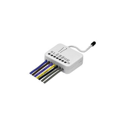 Modulo de relevador contacto seco con tecnologia inalambrica Z-WAVE, compatible con HUB HC7, panel de alarma L5210, L7000, Total Connect y Alarm.Com