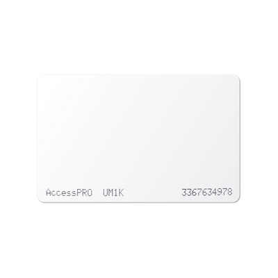 Tarjeta Dual UHF 900MHz + MIFARE 13.56MHz - Acceso Vehicular y Peatonal Premium