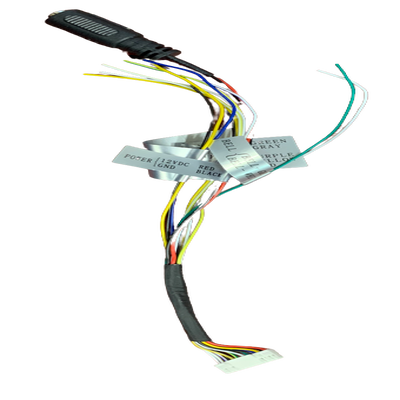 Cable siames de dispositivo facial ,cable de alimentacion ,cable de datos de alarma y comunicacion compatible con DSK1T321MFWX
