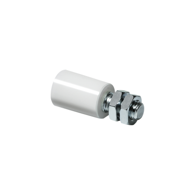 230 - Rodillo de Nylon 25 MM / Cuerpo de Acero Galvanizado