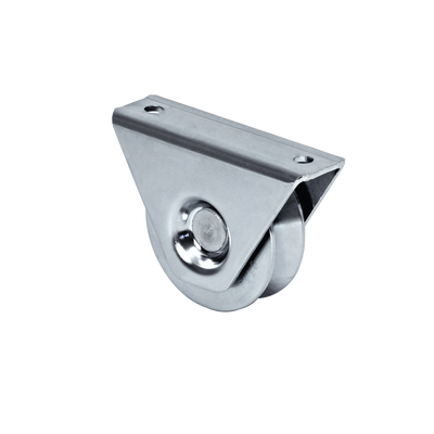 (325V-100) Rueda de 10 cm / Con Capacidad Para Puertas de Hasta 220 Kg / Para Montaje en Superficie / Canal Tipo V