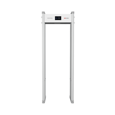 Arco Detector de Metales de 18 Zonas con Pantalla LCD de 7 / Conteo de personas y Alarmas / Ajuste de Sensibilidad e Interferencias