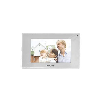MONITOR 7 COLOR BLANCO, ALTA DEFINICIÓN (HD),TIPO ESPEJO, CON ENTRADA MICROSD PARA GRABACIÓN