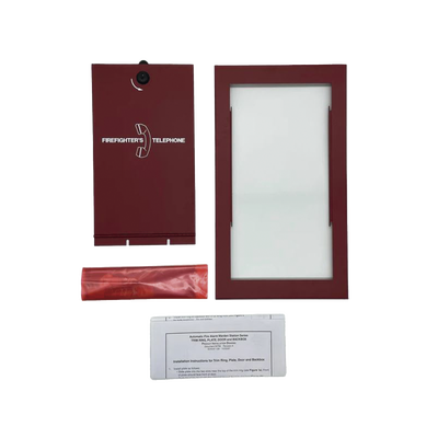 Puerta con cerradura para montaje en superficie