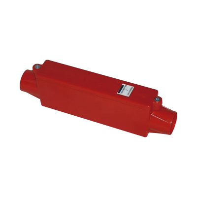 Filtro de ¾” para Tuberías de Detección de Humo por Aspiración VESDA, Color Rojo
