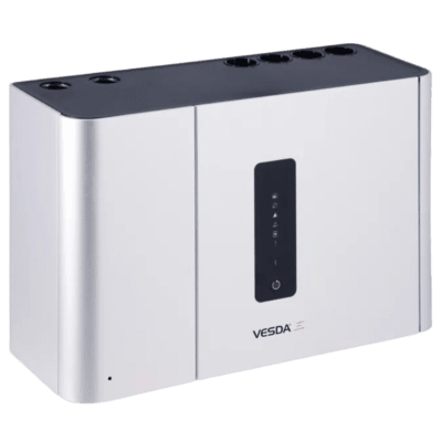 Analizador por aspiración VESDA para 6500 metros cuadrados y 800 metros de tubería/ Pantalla LED