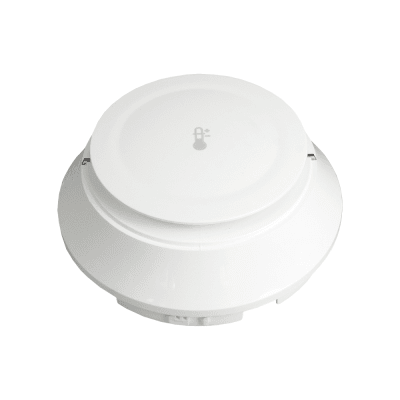 Detector de Calor con Auto Prueba / Direccionable / 57°C / Tecnología FlashScan® / Serie INSPIRE de NOTIFIER / Color Blanco
