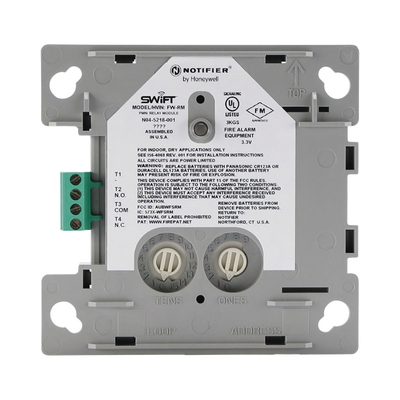 Módulo Relevador Inalámbrico/ Protocolo FlashScan® de NOTIFIER / Incluye Baterías