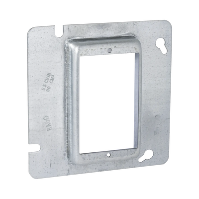 Sobretapa Cuadrada Galvanizada para Caja de 4 11-16 / Realce de 3/4.