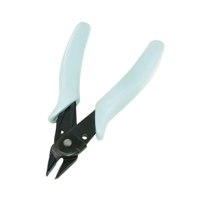 Pinza De Corte Micro de 5 (125 mm). Acero c/mango Ergonómico de PVC. Uso Electrónico. Corte al Ras.