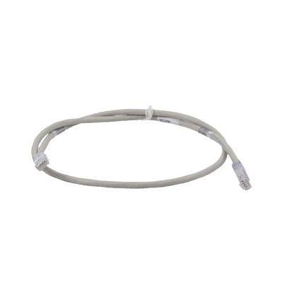 Cable de Parcheo TX6, UTP Cat6, 24 AWG, CM, Color Gris, 3.05 Metros (10 Pies)